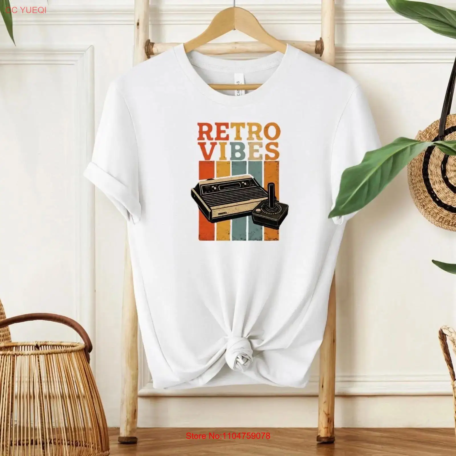 Retro Gaming Vibe - T-shirt retrò da gaming, perfetta per
