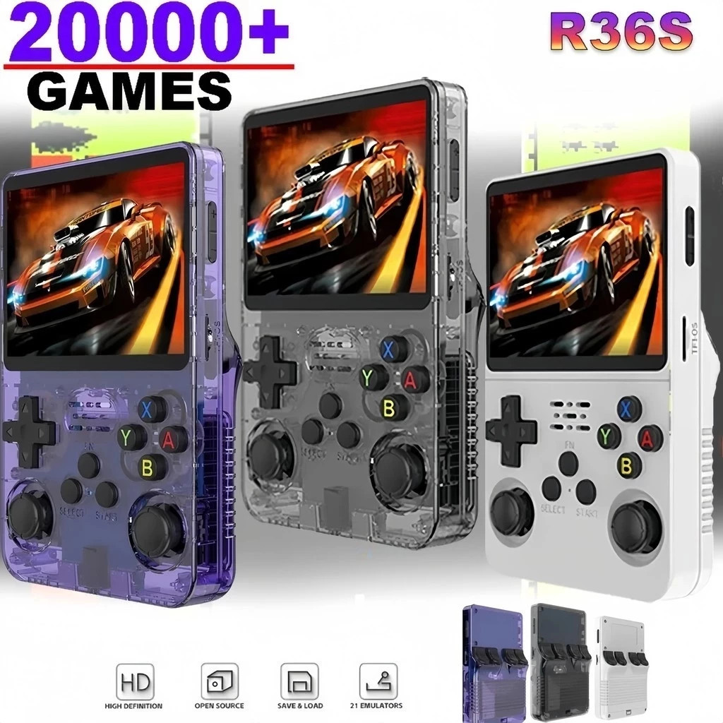 Retro Gaming Hdmi Stick - Mini R36S Console per videogiochi portatile