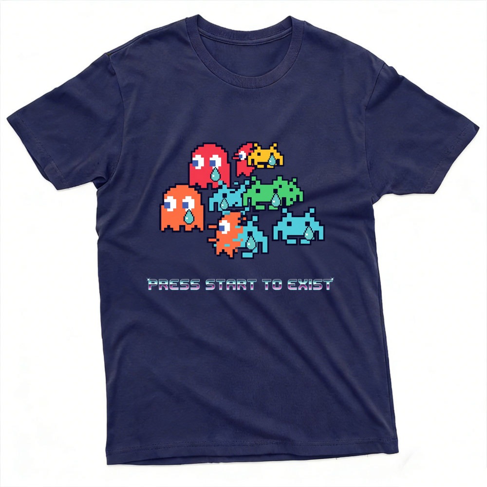 T-shirt Grafica in Cotone Casu - Retro Gaming Meme recensione e prezzo