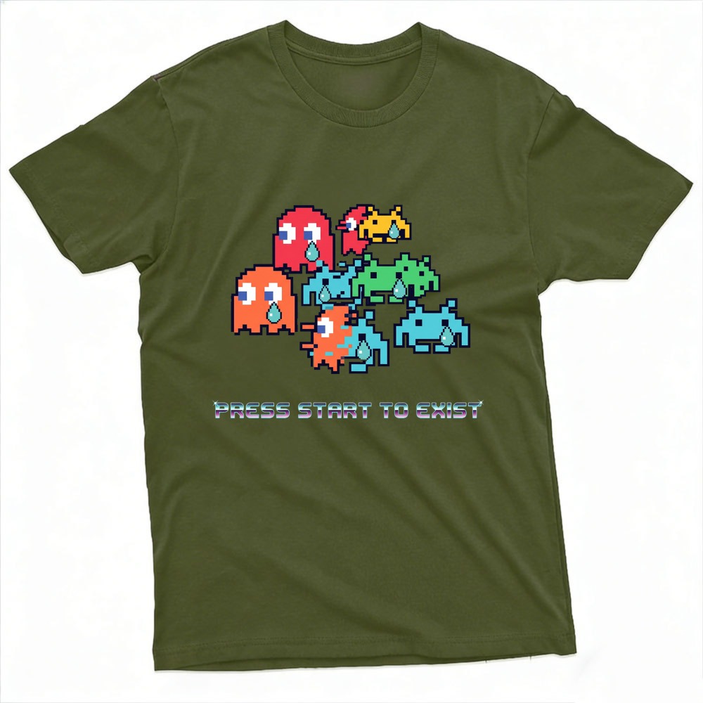 T-shirt Grafica in Cotone Casu - Retro Gaming Meme recensione e prezzo