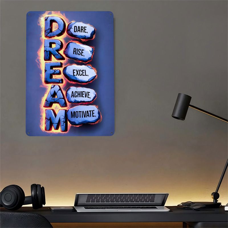 Poster Stampato 'Dream Big' pe - Retro Gaming Achievements recensione e prezzo