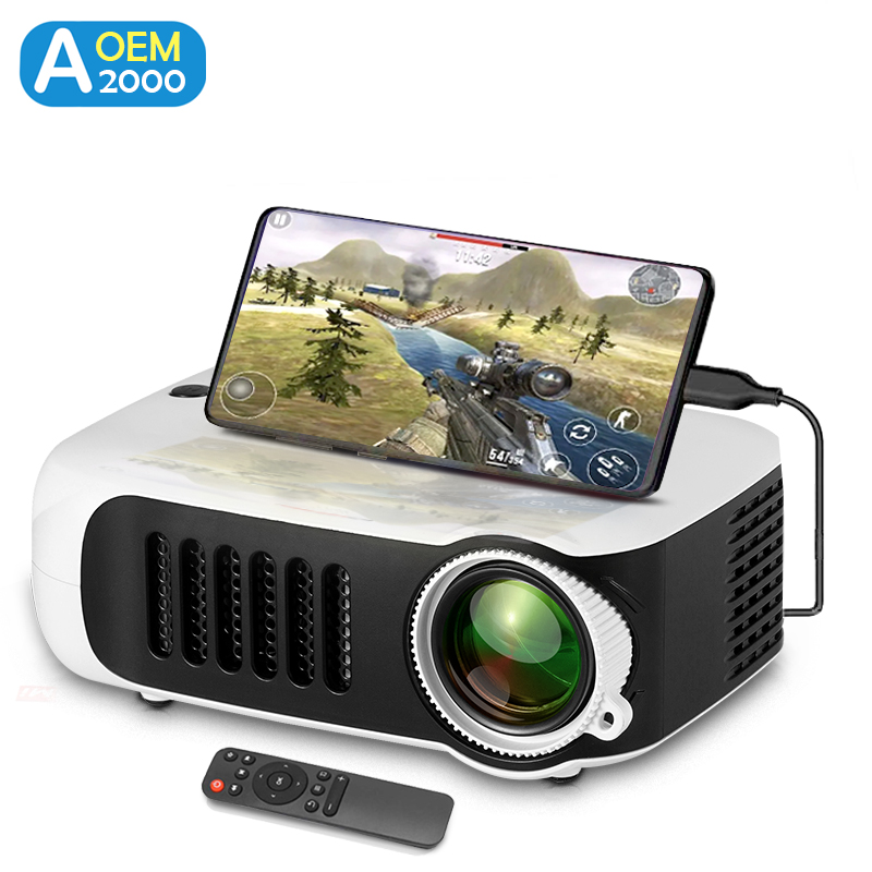 Mini proiettore A2000 Home Cin - Retro Gaming Projector recensione e prezzo