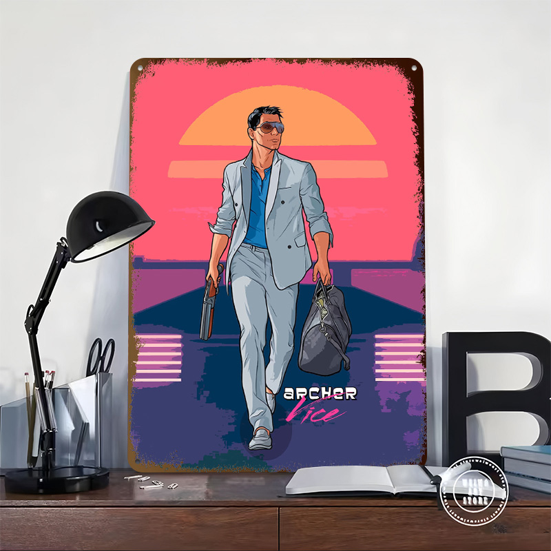 Poster in Latta 'Archer Old Vi - Retro Gaming Vibe recensione e prezzo
