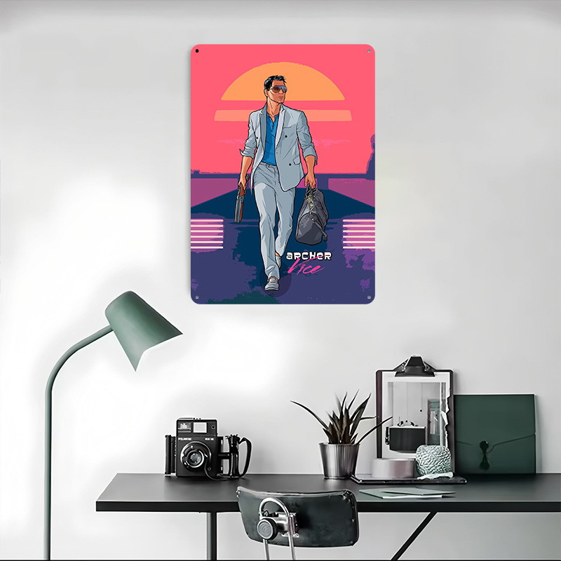 Poster in Latta 'Archer Old Vi - Retro Gaming Vibe recensione e prezzo