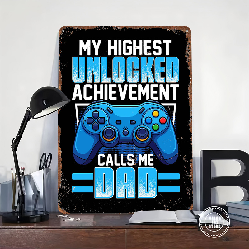 Poster in Latta Personalizzato - Retro Gaming Achievements recensione e prezzo