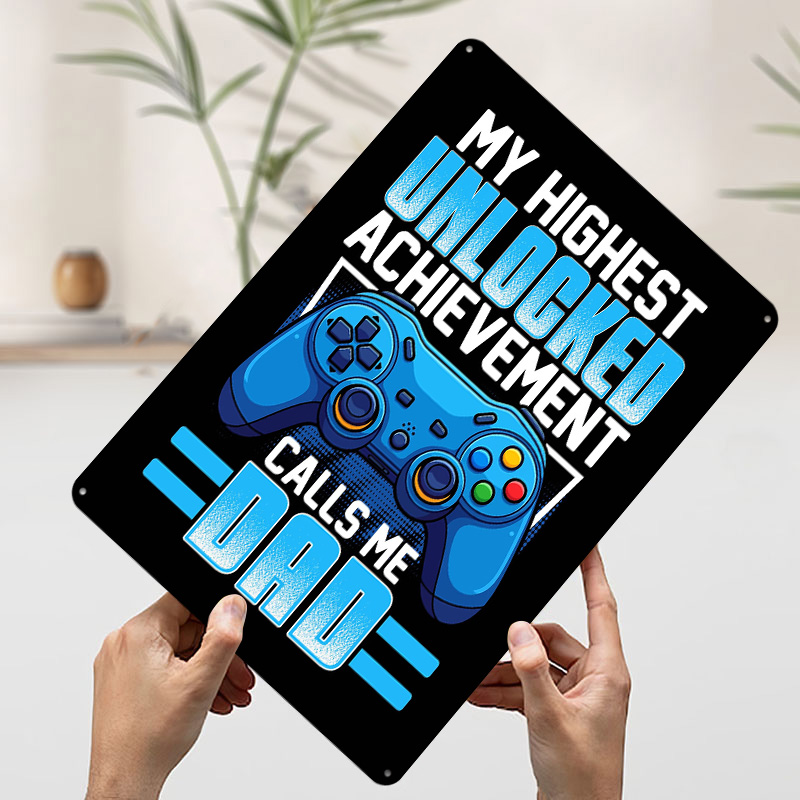 Poster in Latta Personalizzato - Retro Gaming Achievements recensione e prezzo