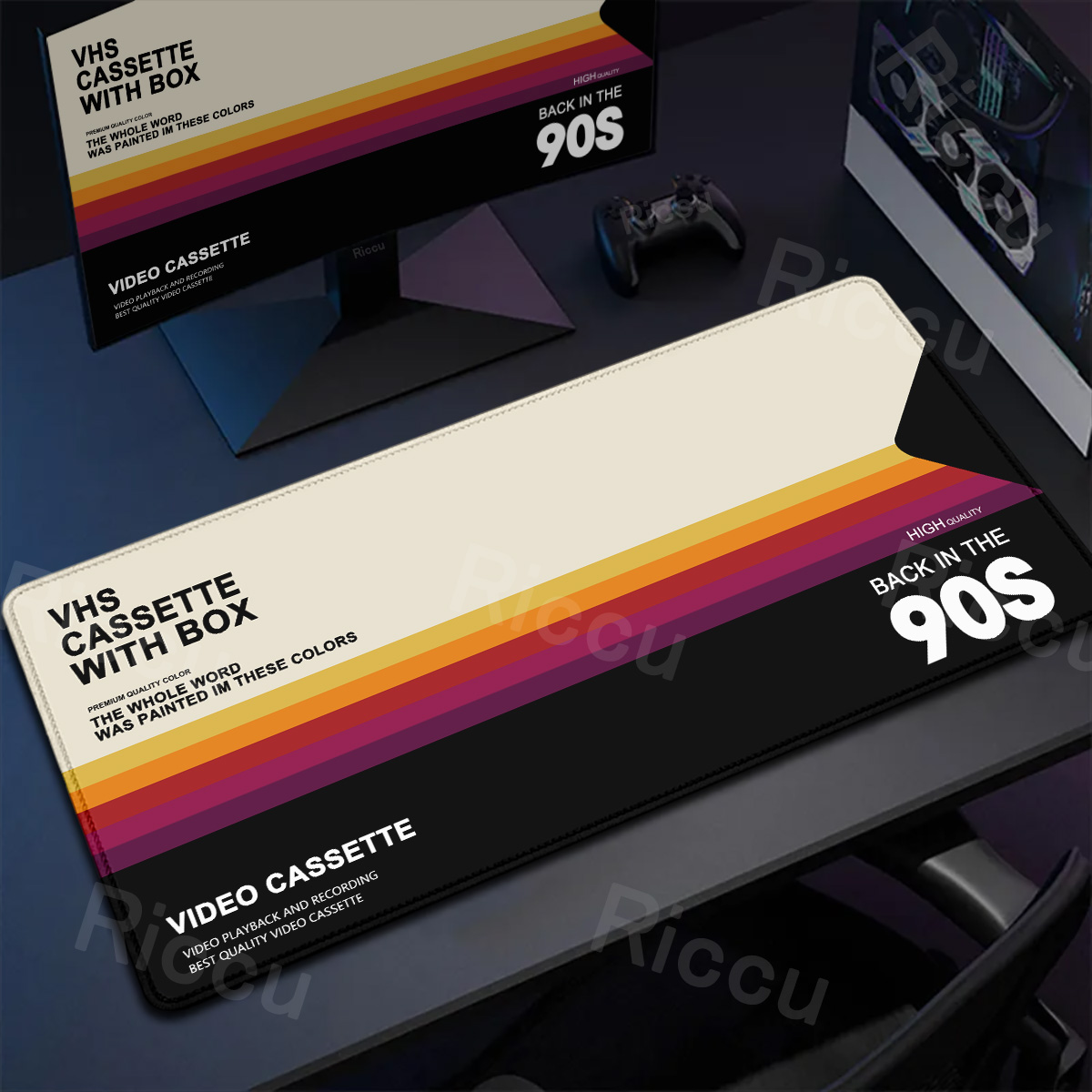 Tappetino per mouse stile VHS  - Retro Gaming Keyboard And Mouse recensione e prezzo