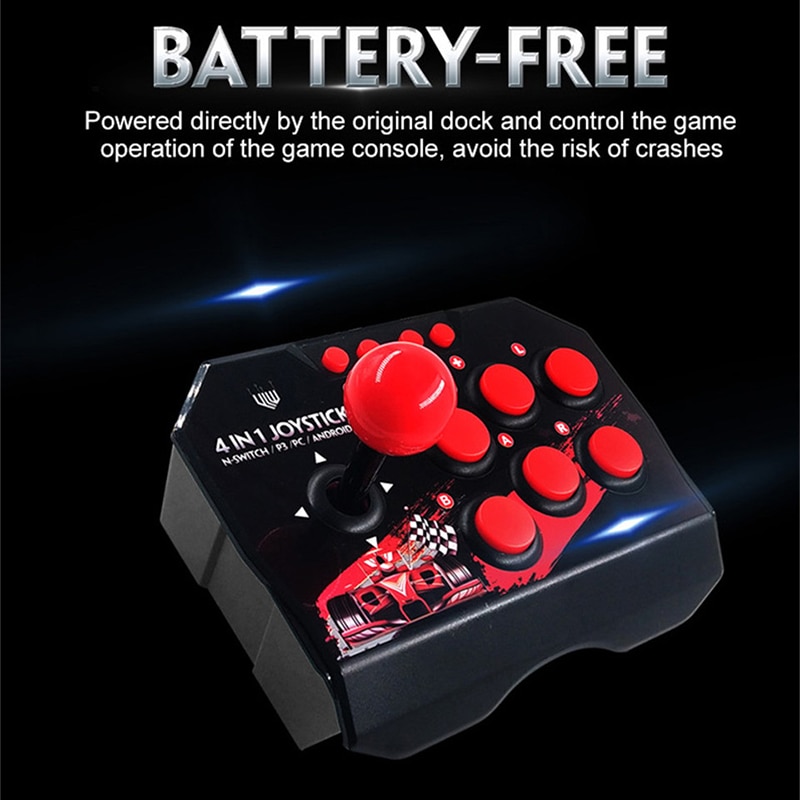 GAMINJA NS002 4 In 1 Retro Arc - Arcade Stick Joystick recensione e prezzo
