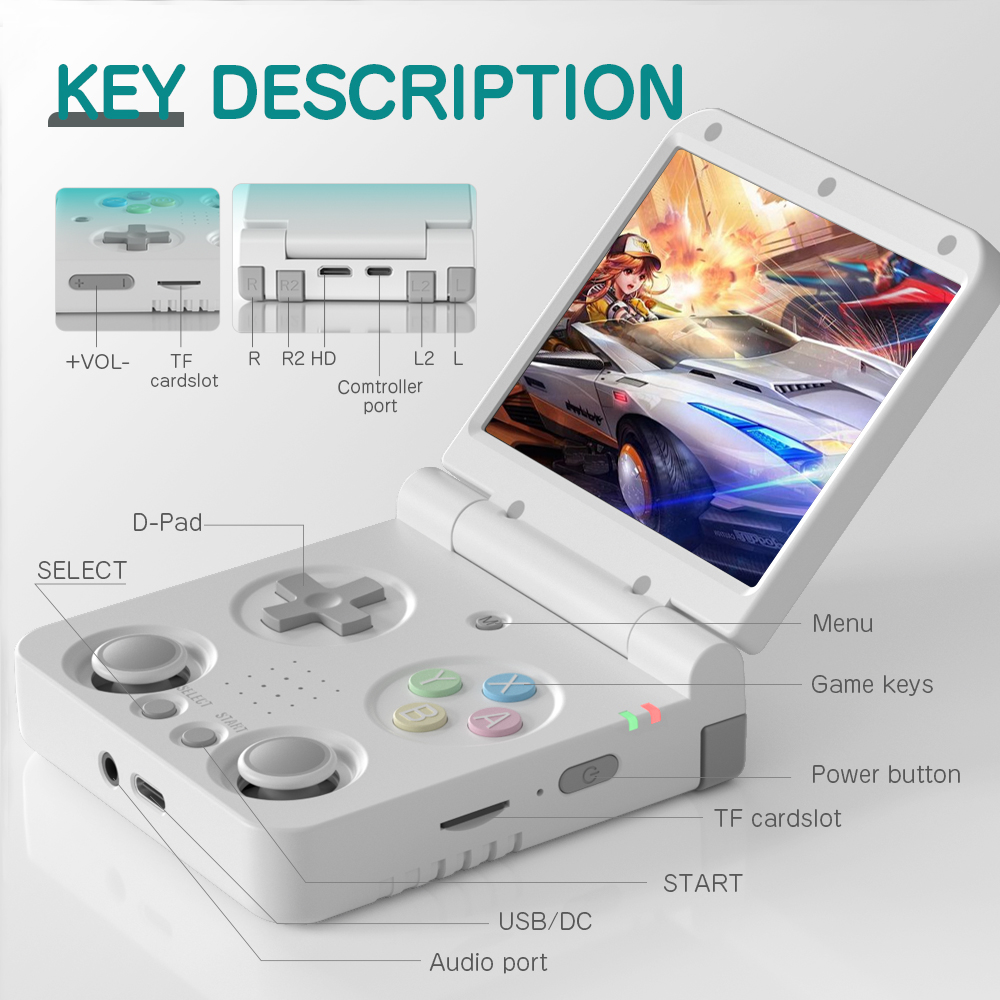 MIYOO FLIP V2 Giocatori di gio - Retro Gaming Os Linux recensione e prezzo