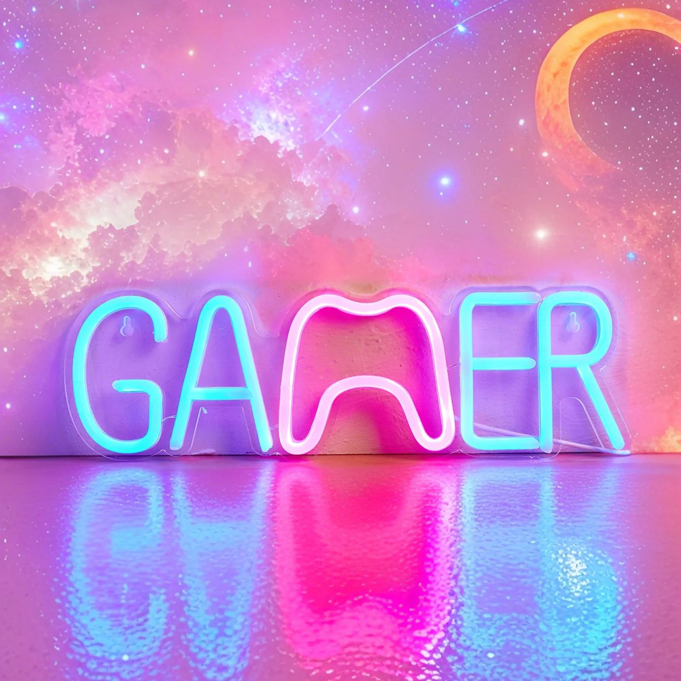 Chi-buy LED Neon Gamer Gamepad - Retro Gaming Projector recensione e prezzo