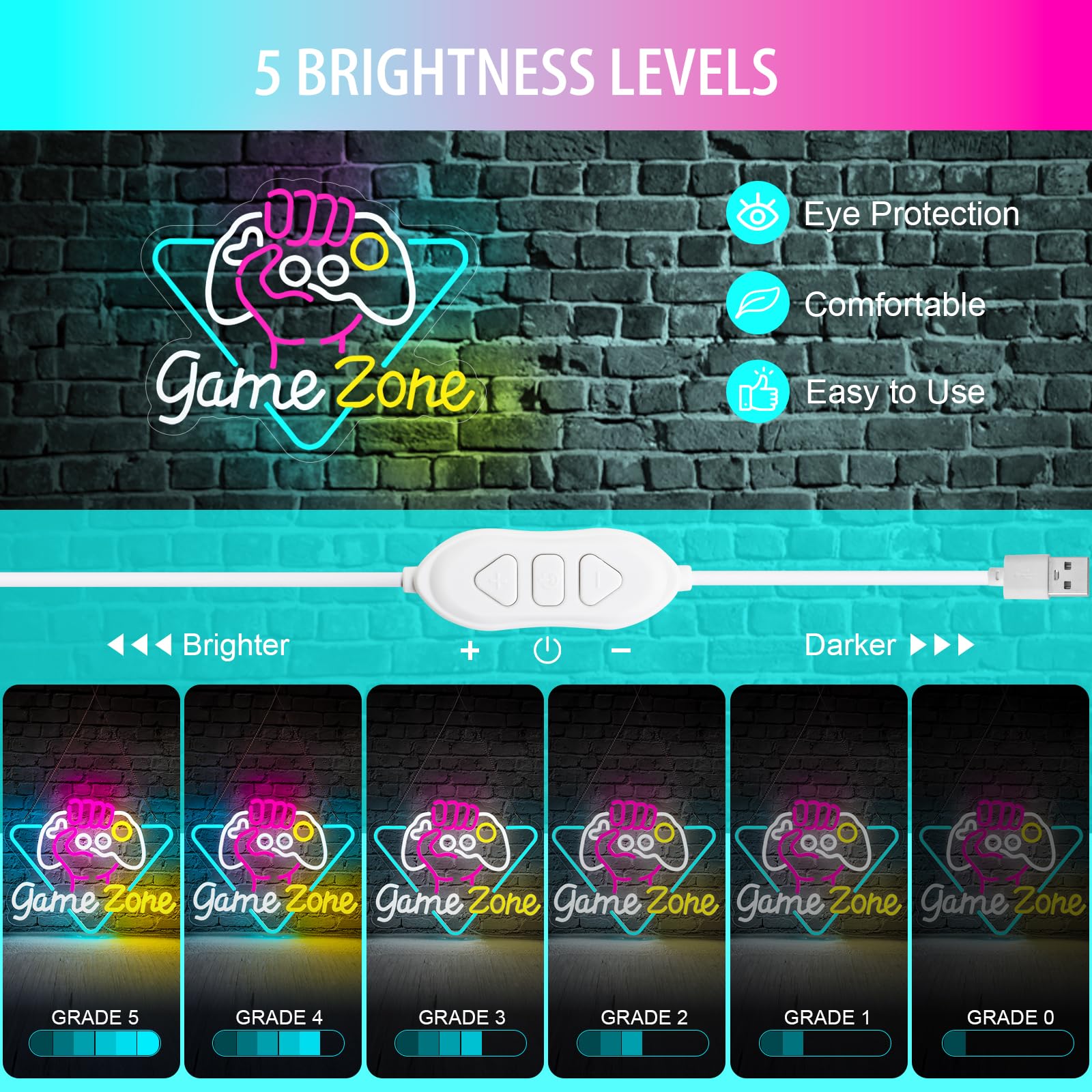Gioco Zome Insegna al neon Dec - Retro Gaming Projector recensione e prezzo