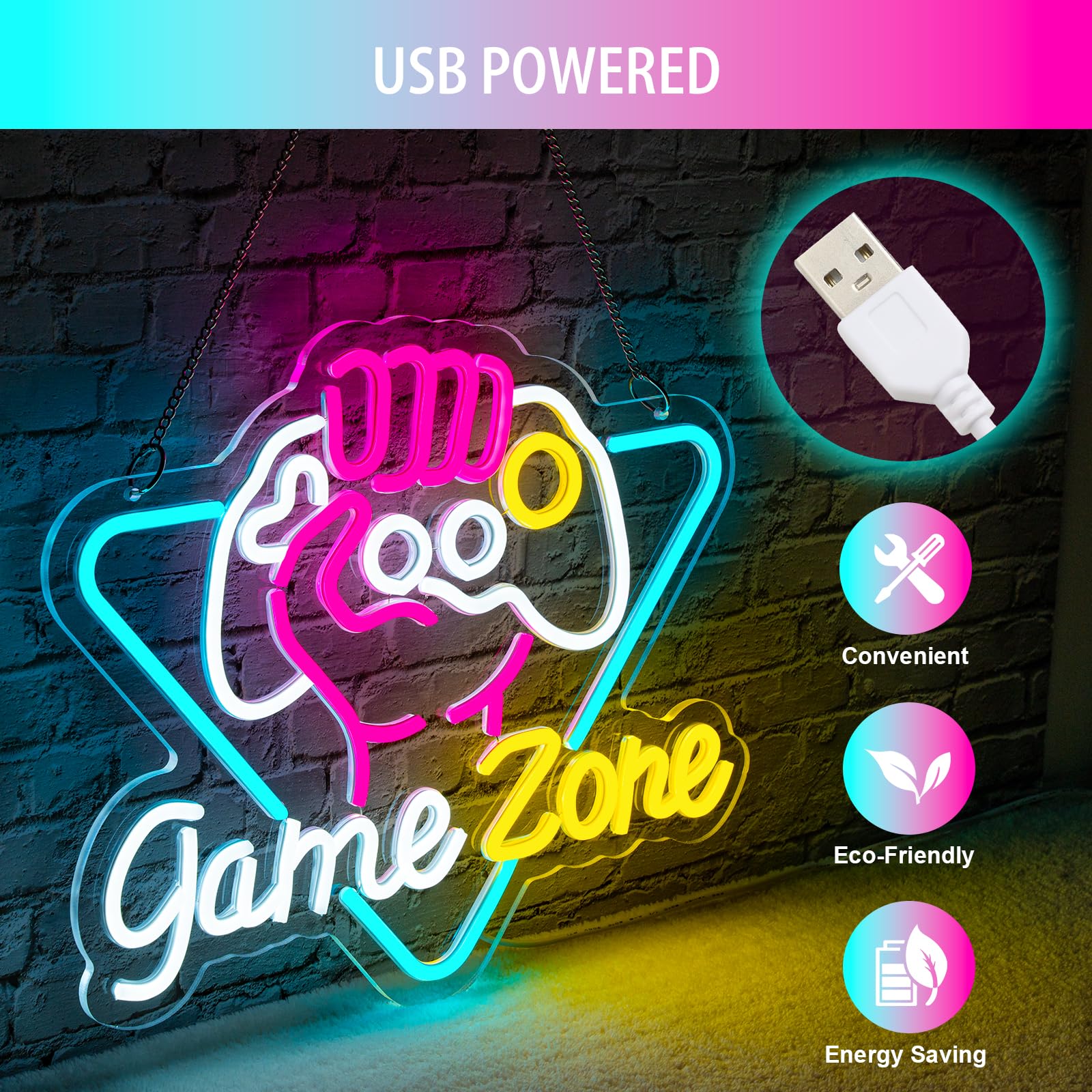 Gioco Zome Insegna al neon Dec - Retro Gaming Projector recensione e prezzo